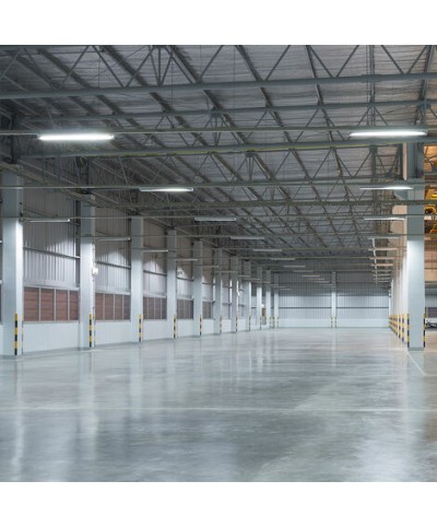 FLUORETTE LED 36W 600MM Gaufrée Plate